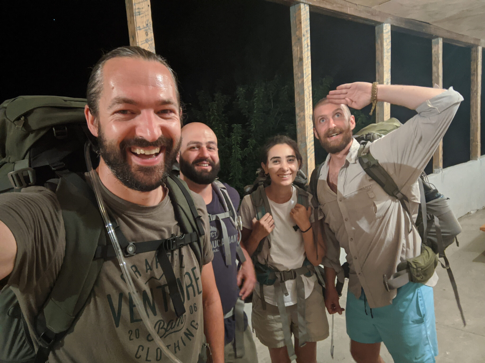 The team: Tom, Ale, Tsovinar, and Roffi.