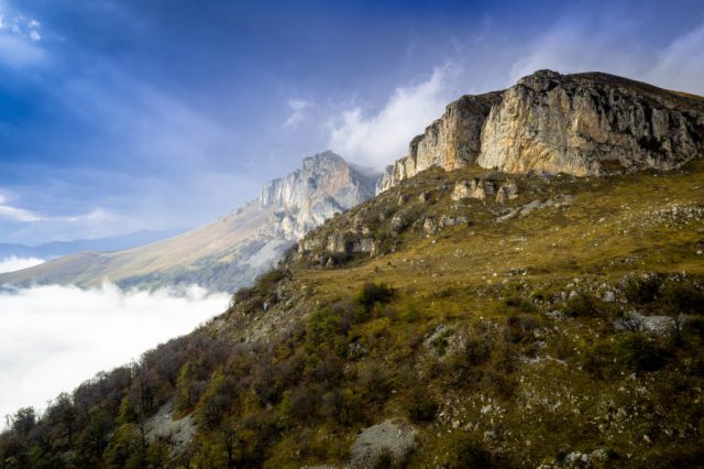13 - Cliffs in Dilijan National Park, Armenia - photo by Tom Allen