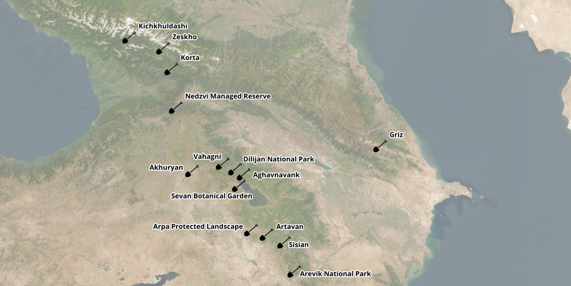 2023 volunteer camp locations
