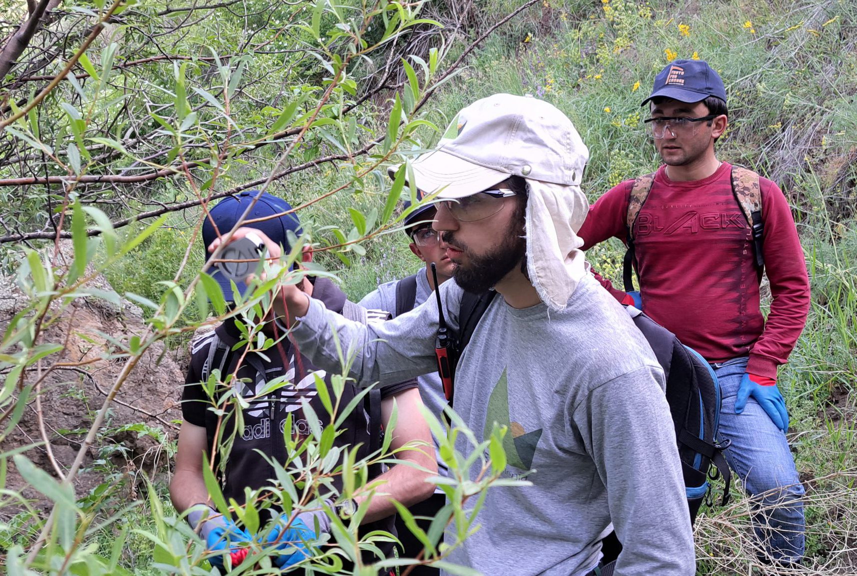 When Artur Karapetyan is not on exchange, he leads volunteers in Armenia and teaches them about the environment.