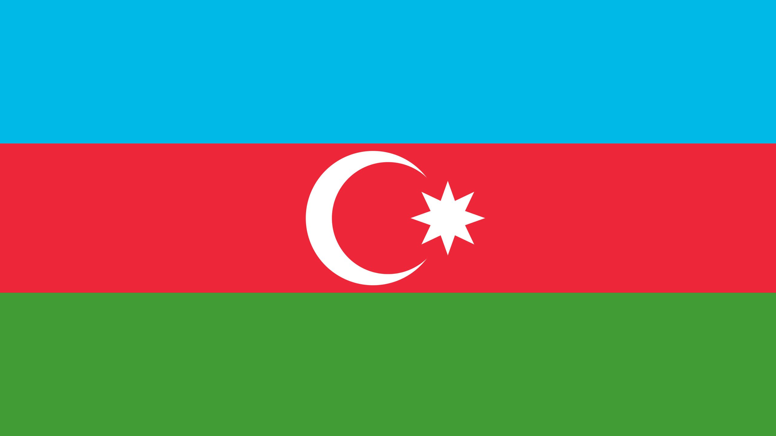 Azerbaijan Flag