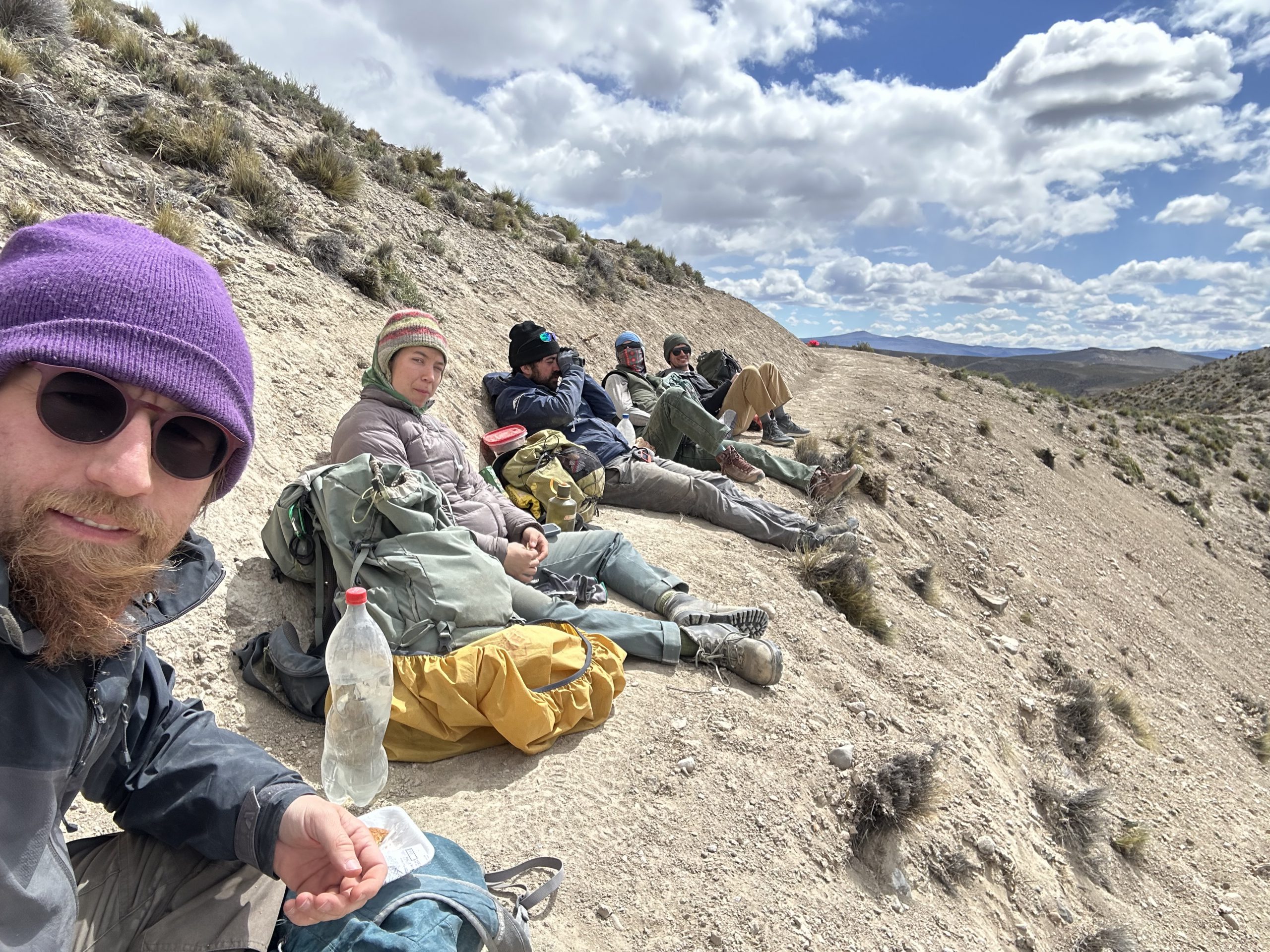 Gio and the crew take a well-deserved break.