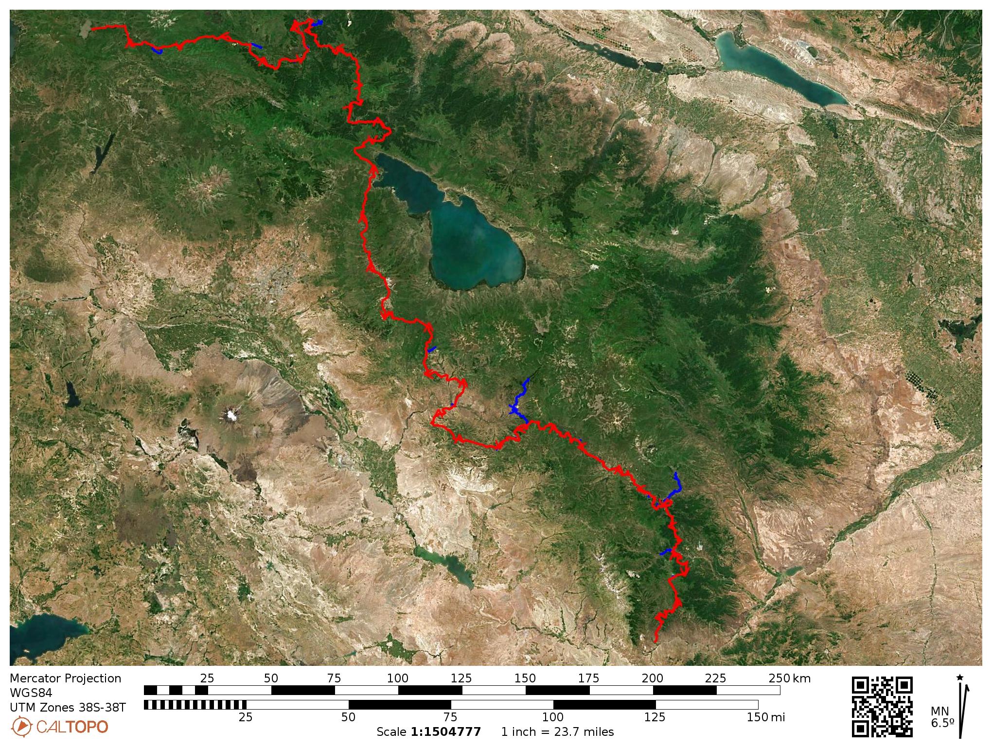 TCT Armenia 2024 Map