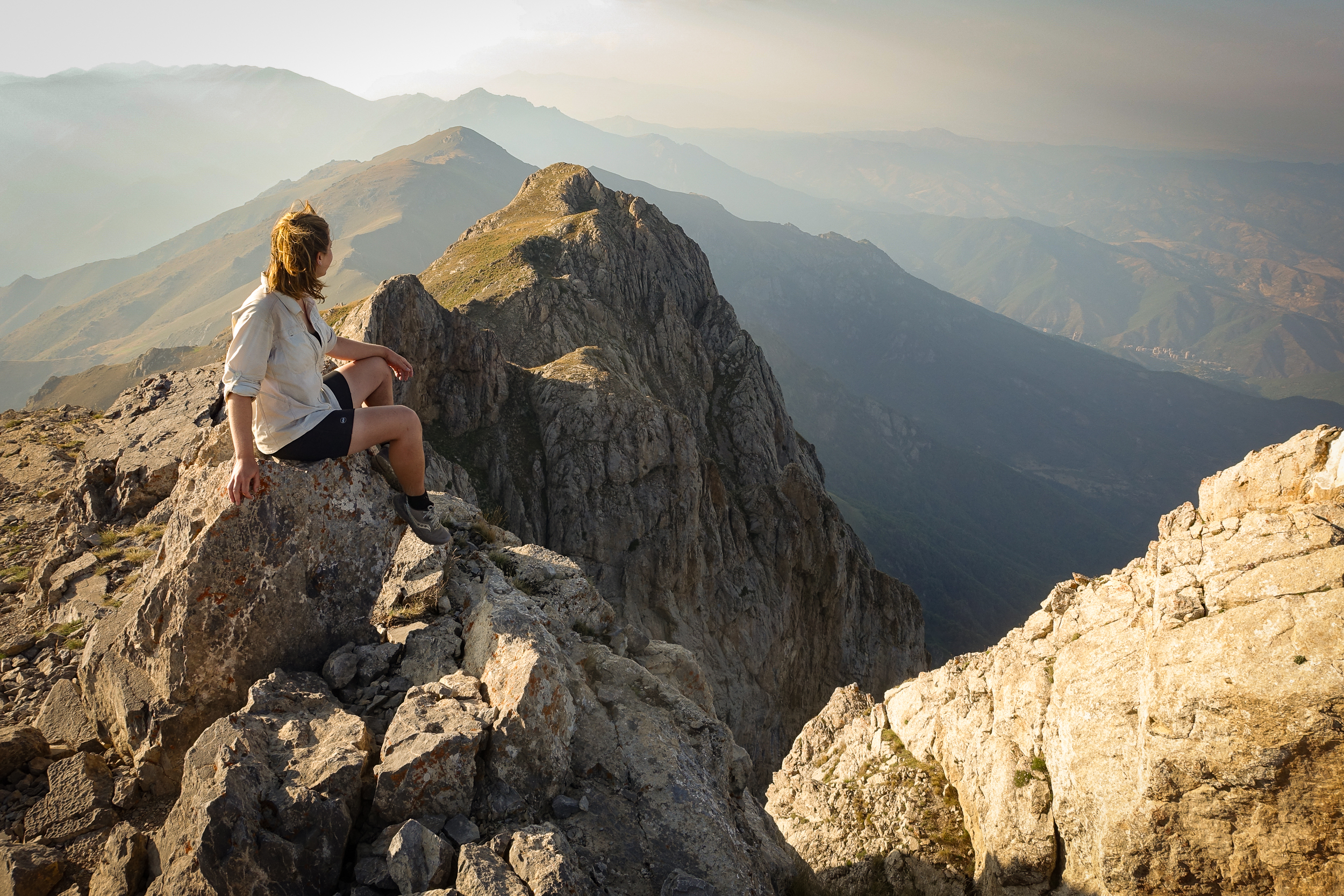 The swoon-worthy summit of Mt. Khustup.