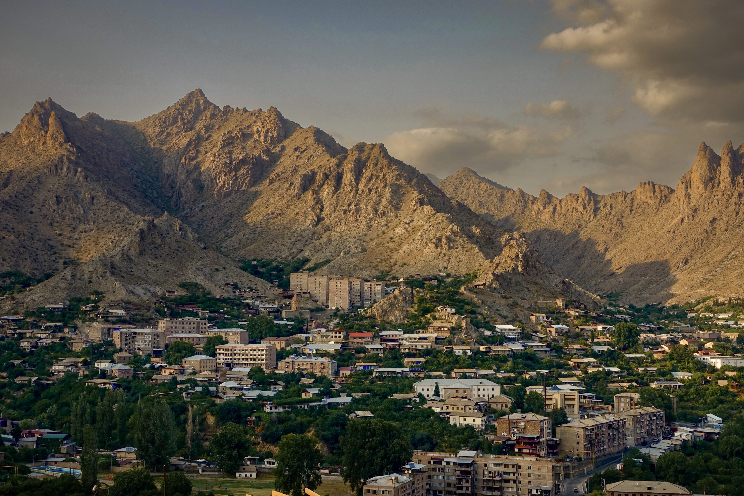The striking town of Meghri.