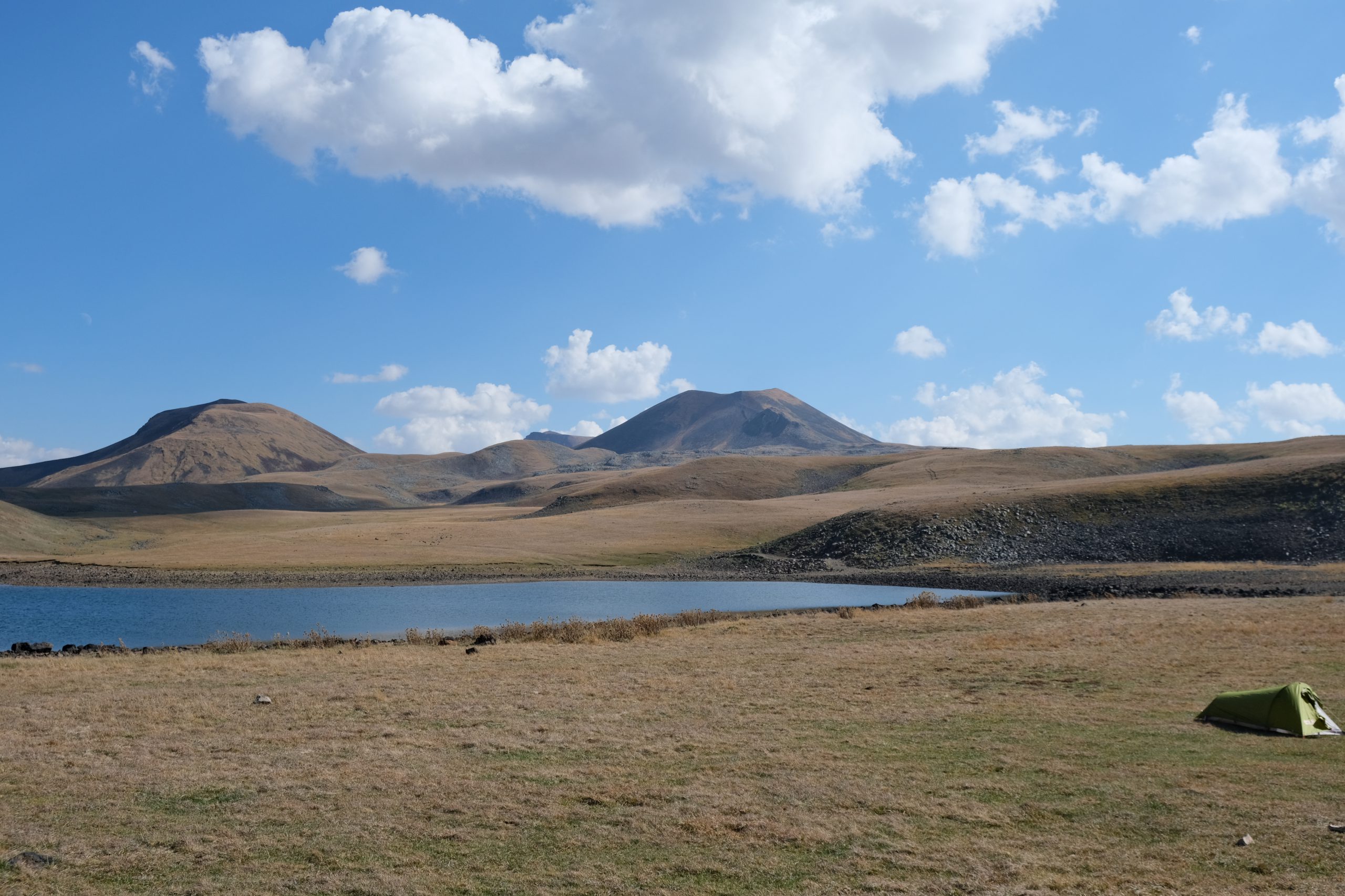 Campsite at Akna Lich. Plenty of water available!