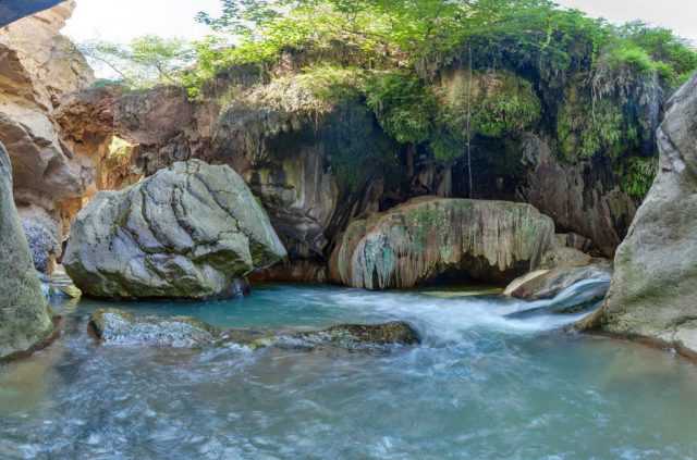 The river