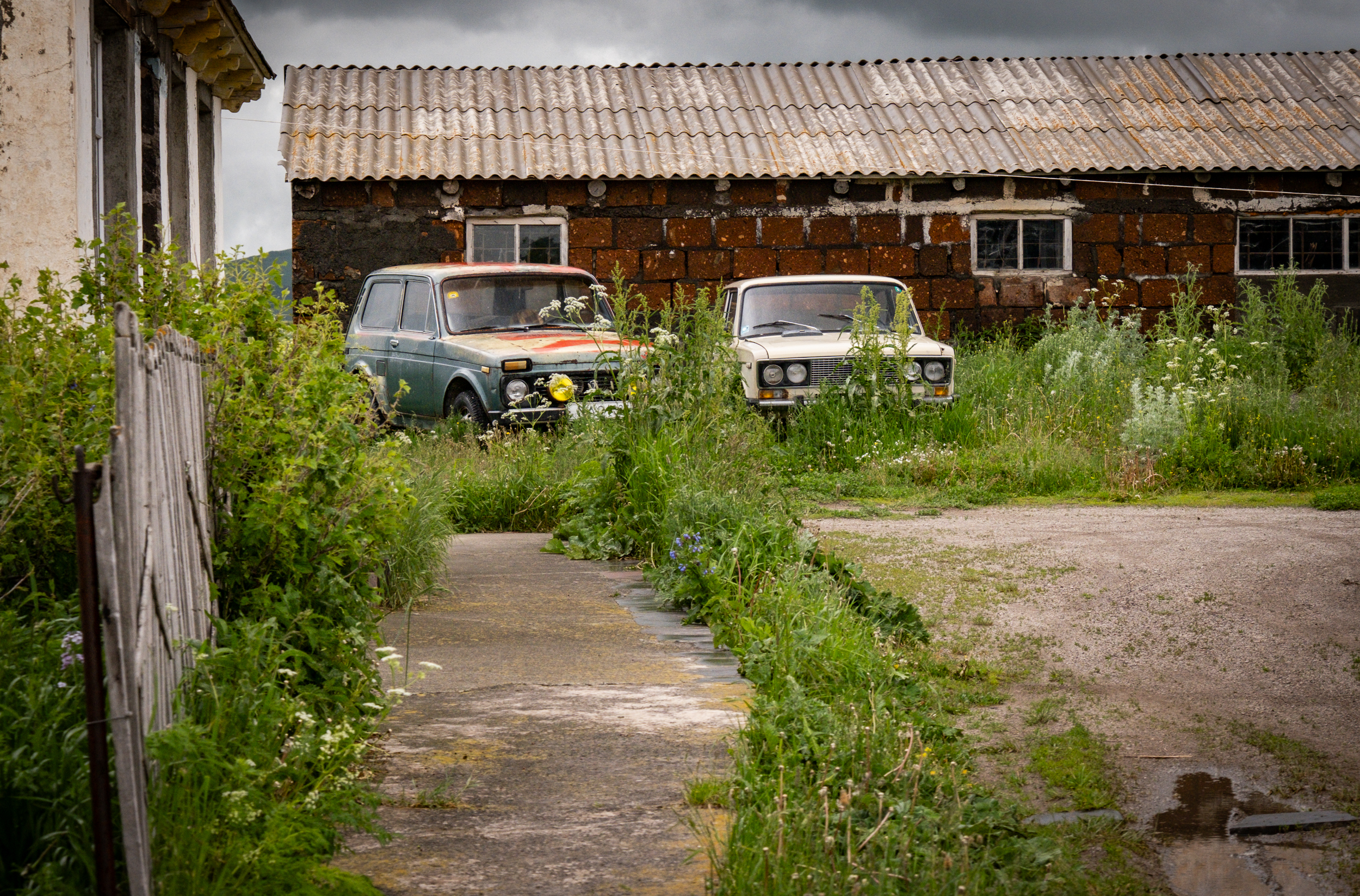 Traditional village home on the Javakheti plateau